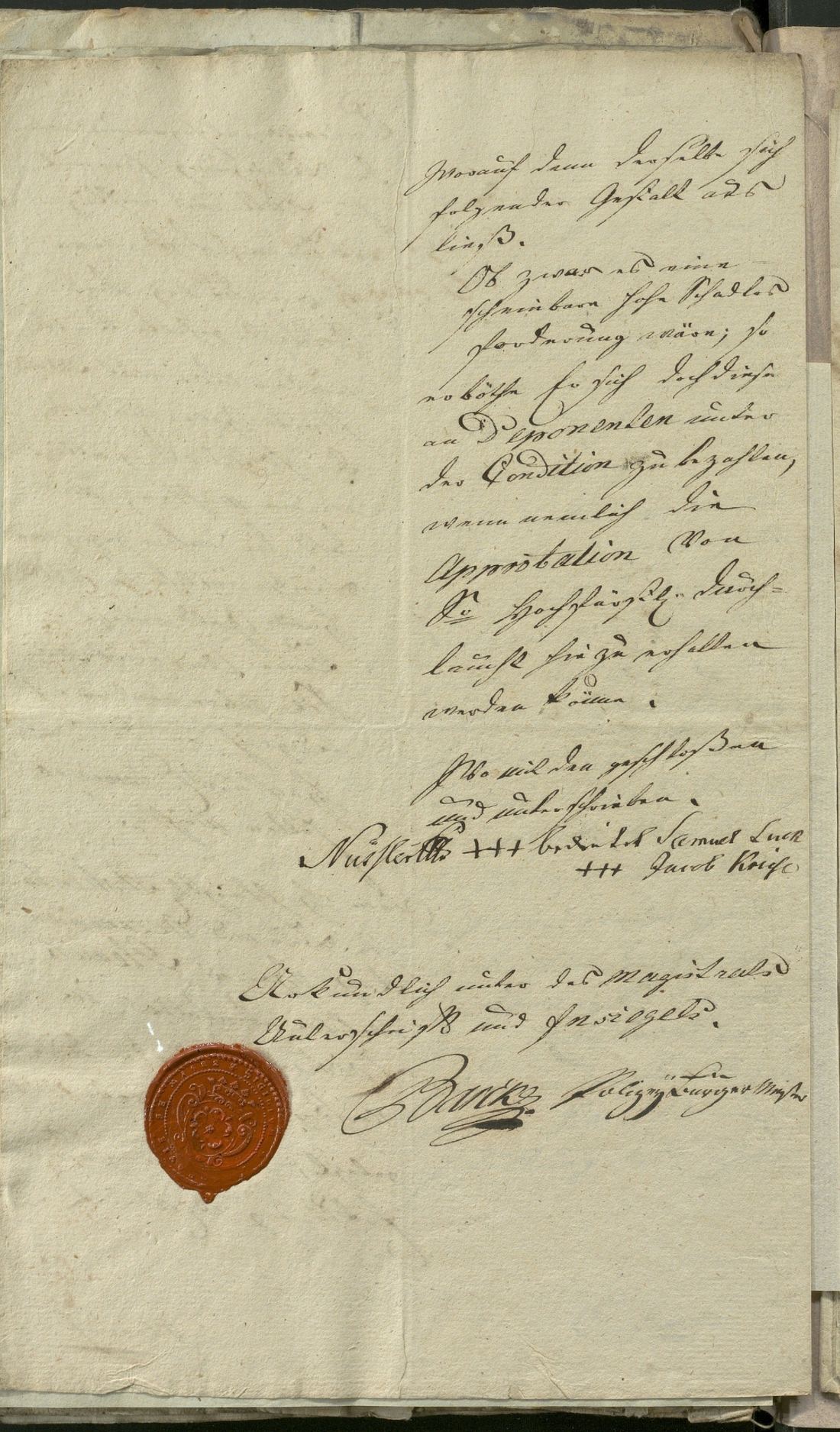 Manuscript page 4 of letter 26