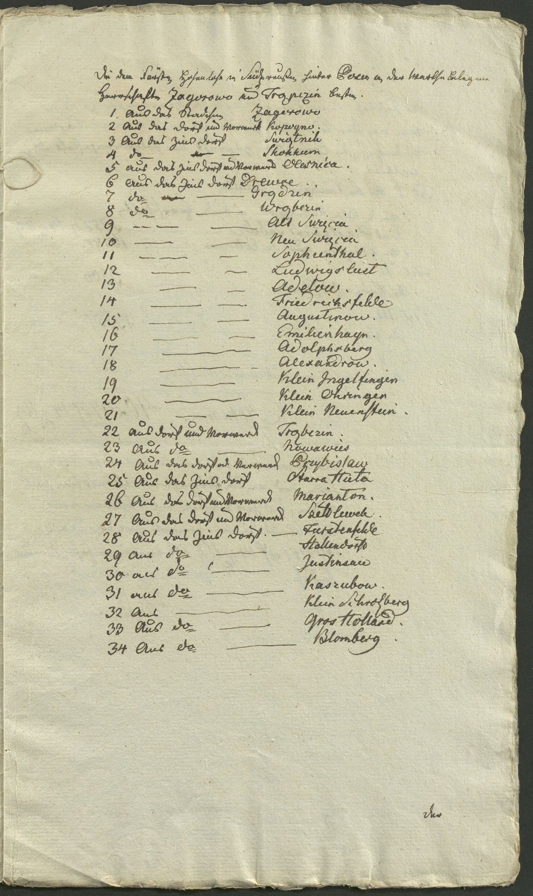 Manuscript page 2 of letter 24