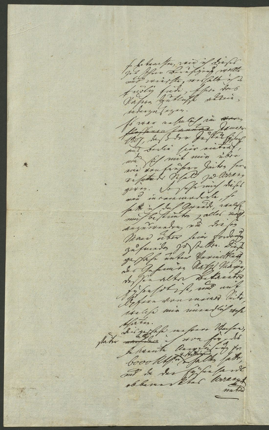 Manuscript page 2 of letter 36