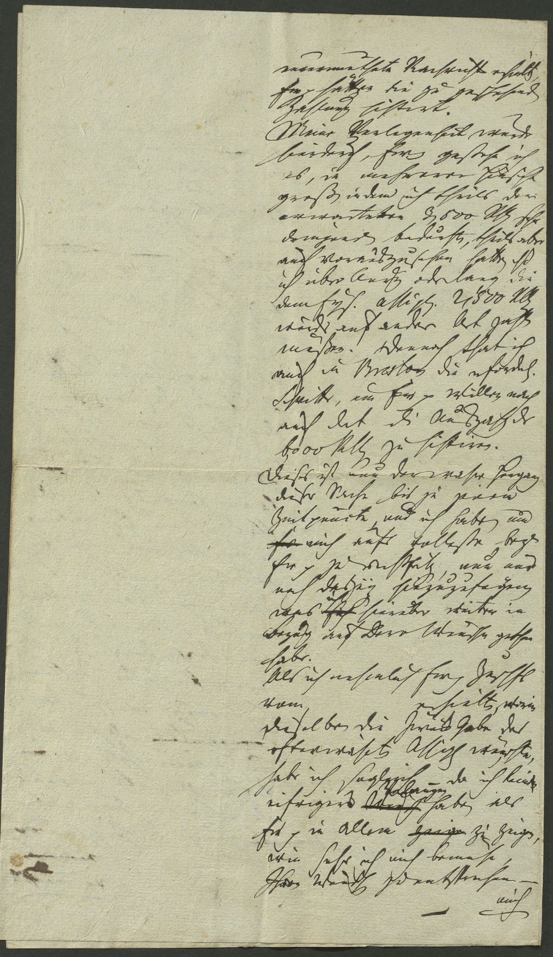 Manuscript page 4 of letter 36