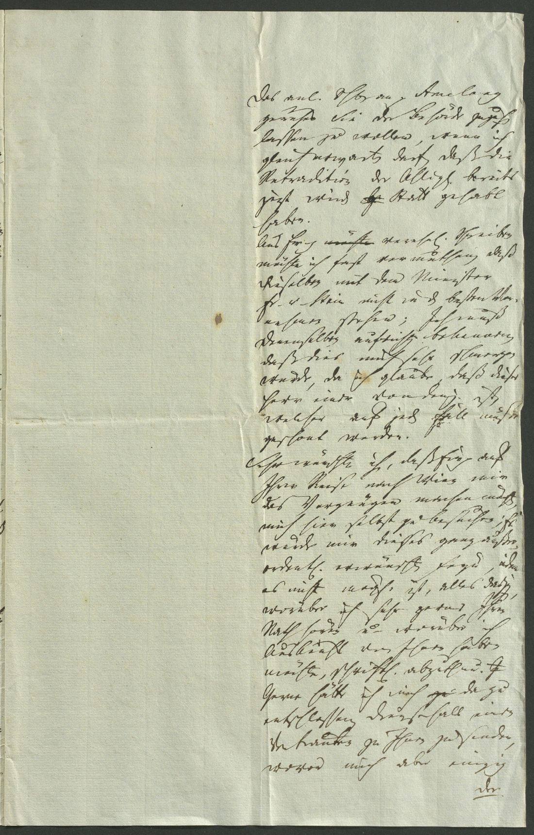 Manuscript page 7 of letter 36