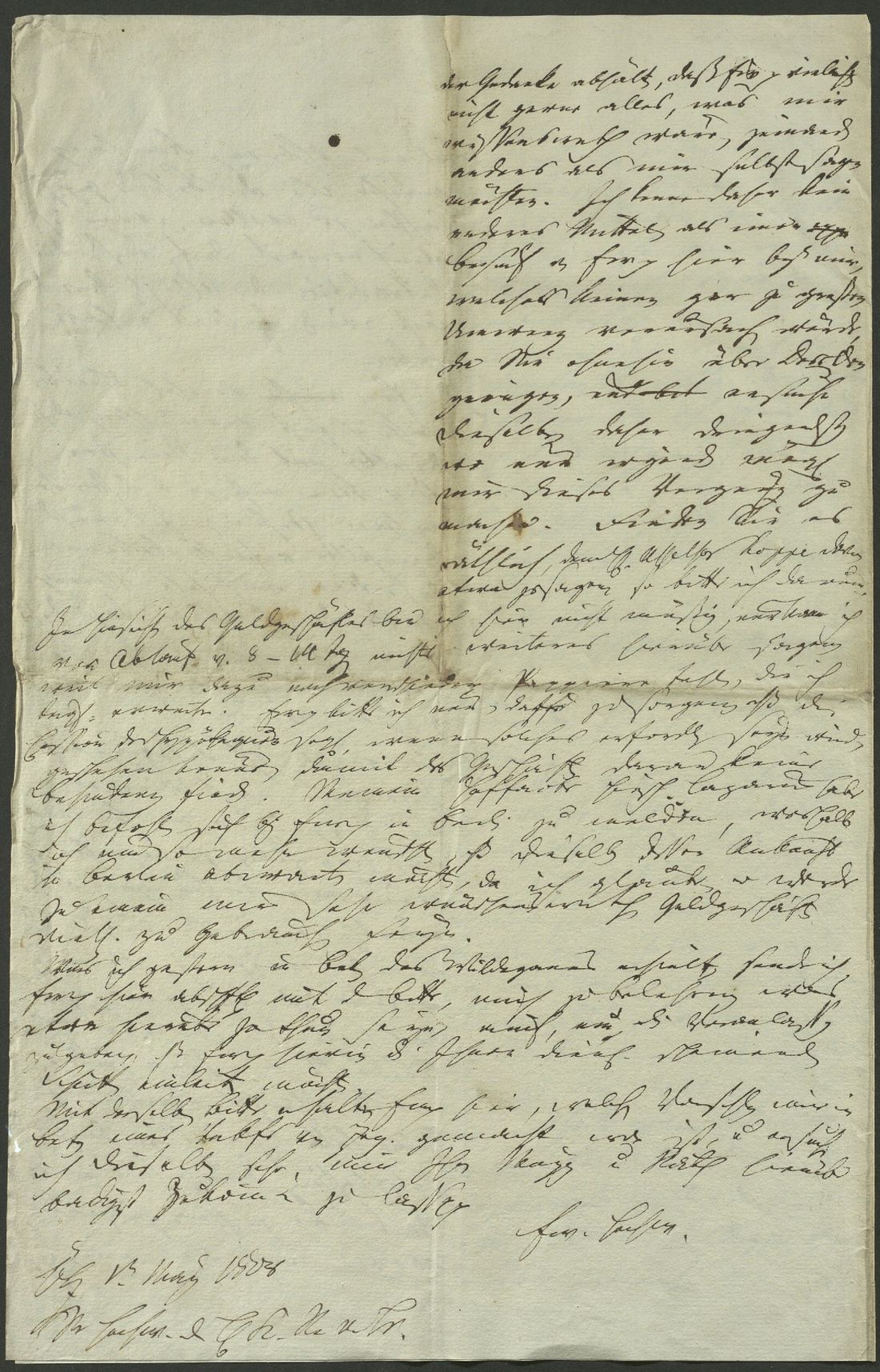 Manuscript page 8 of letter 36
