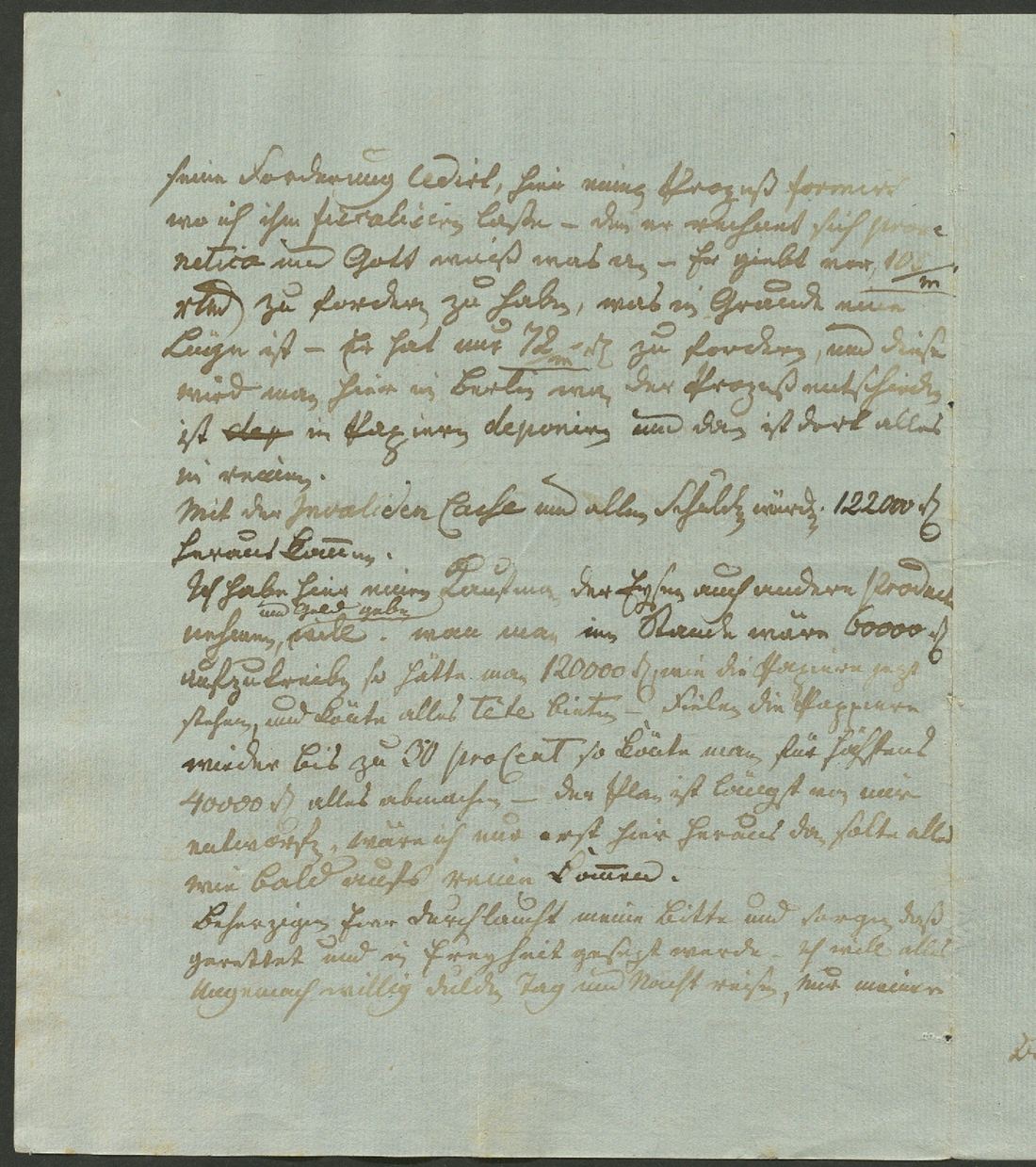 Manuscript page 6 of letter 42