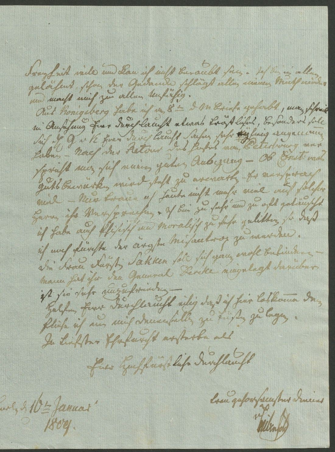 Manuscript page 7 of letter 42
