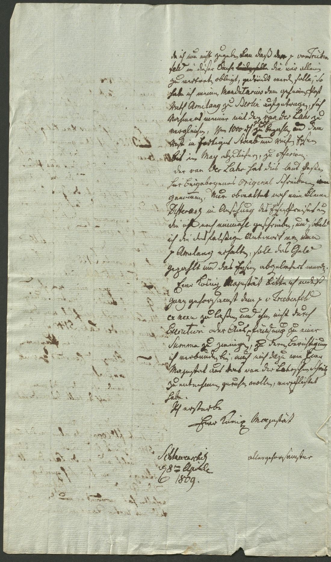 Manuscript page 2 of letter 50