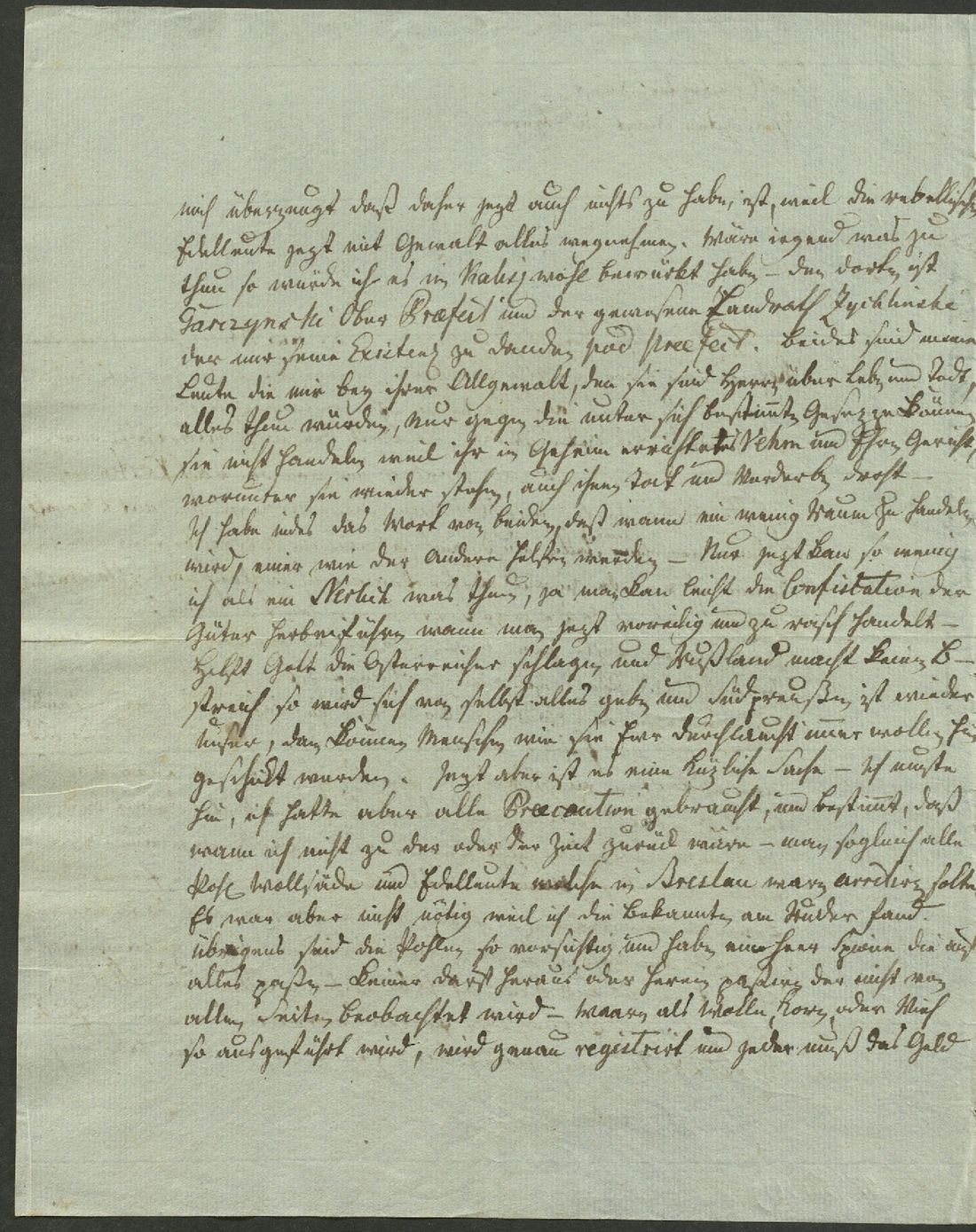 Manuscript page 2 of letter 58