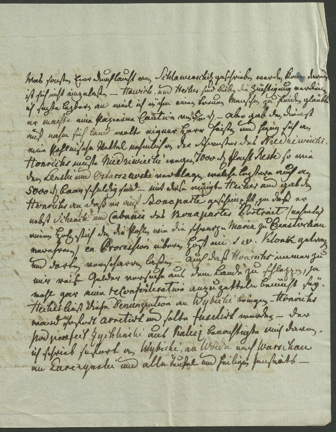 Manuscript page 3 of letter 63
