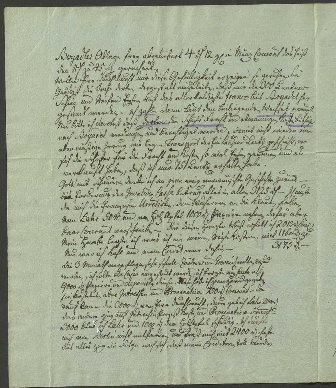 Manuscript page 2 of letter 65