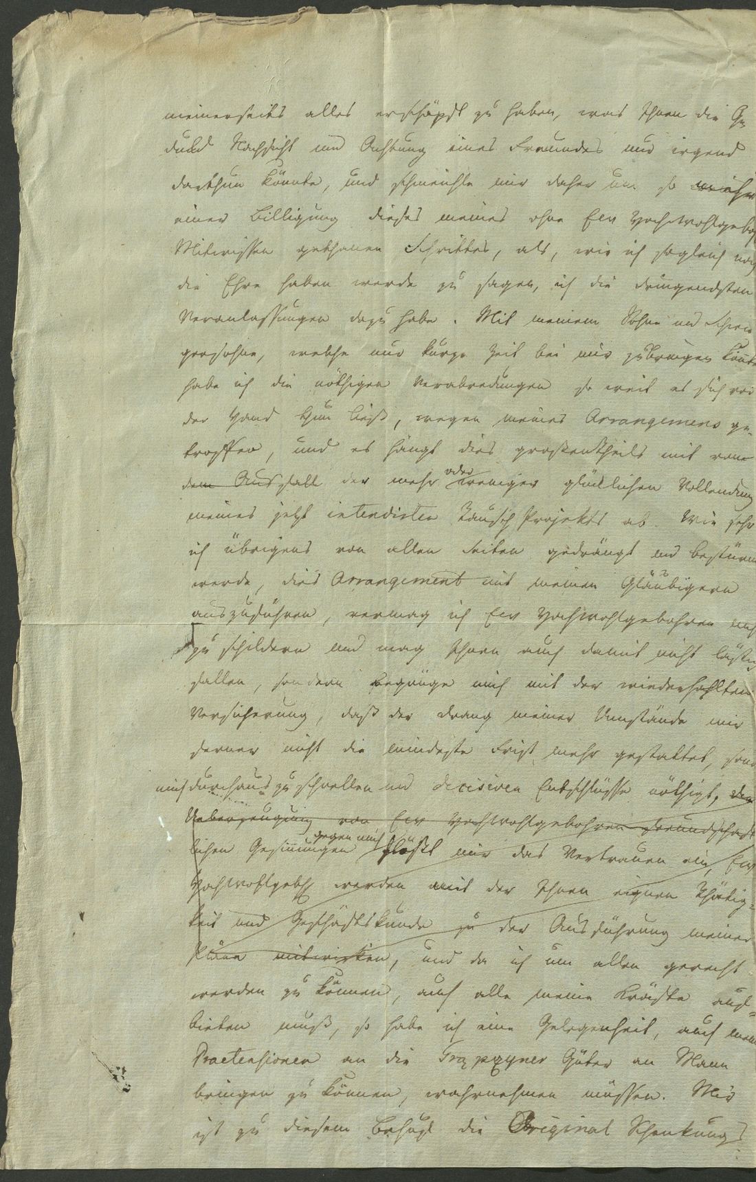 Manuscript page 2 of letter 72