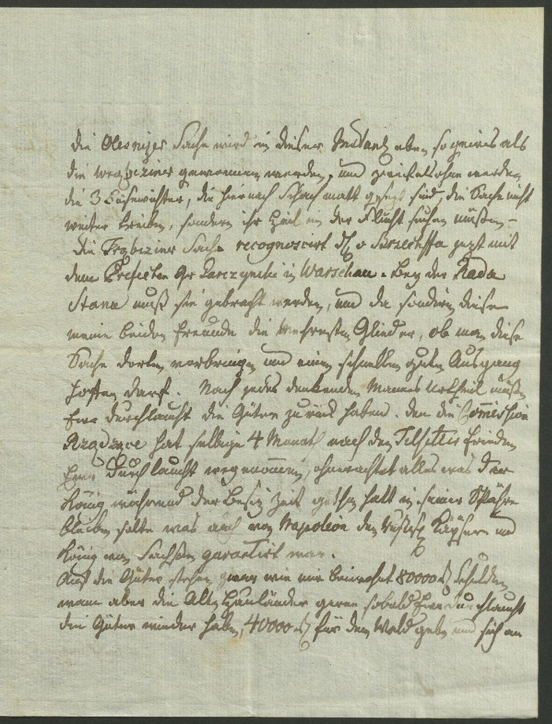 Manuscript page 3 of letter 72a