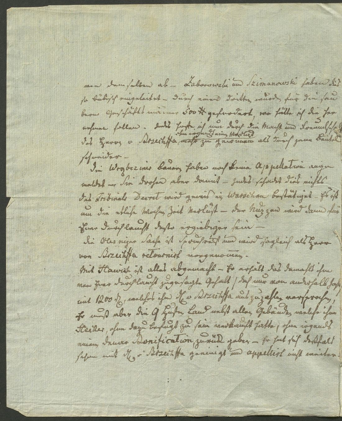 Manuscript page 2 of letter 72b
