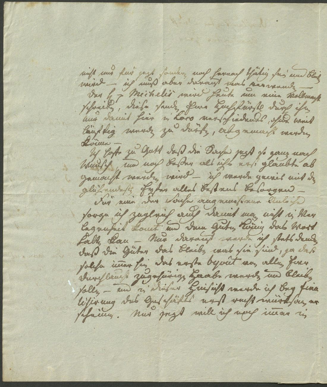 Manuscript page 2 of letter 77