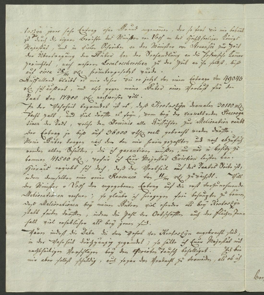 Manuscript page 2 of letter 86