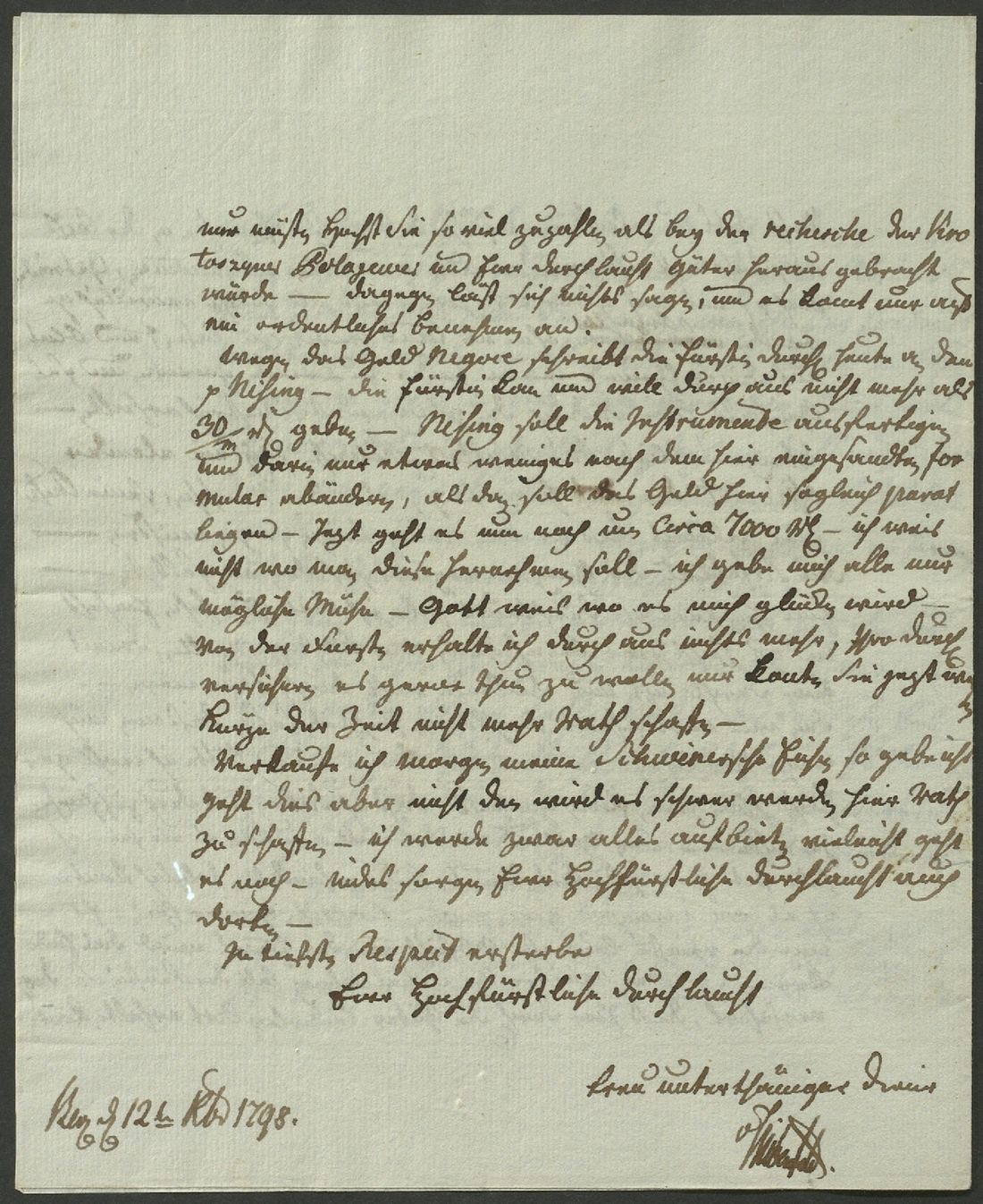 Manuscript page 8 of letter 89