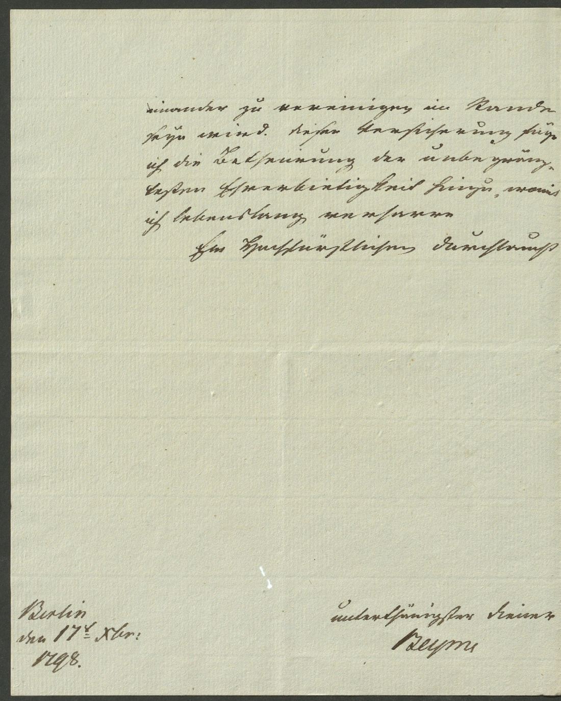 Manuscript page 2 of letter 91