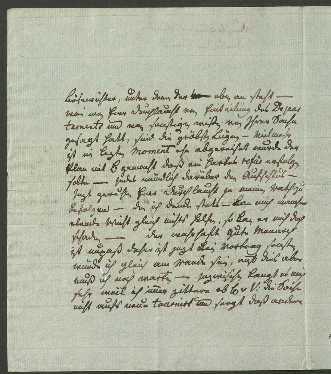 Manuscript page 2 of letter 95