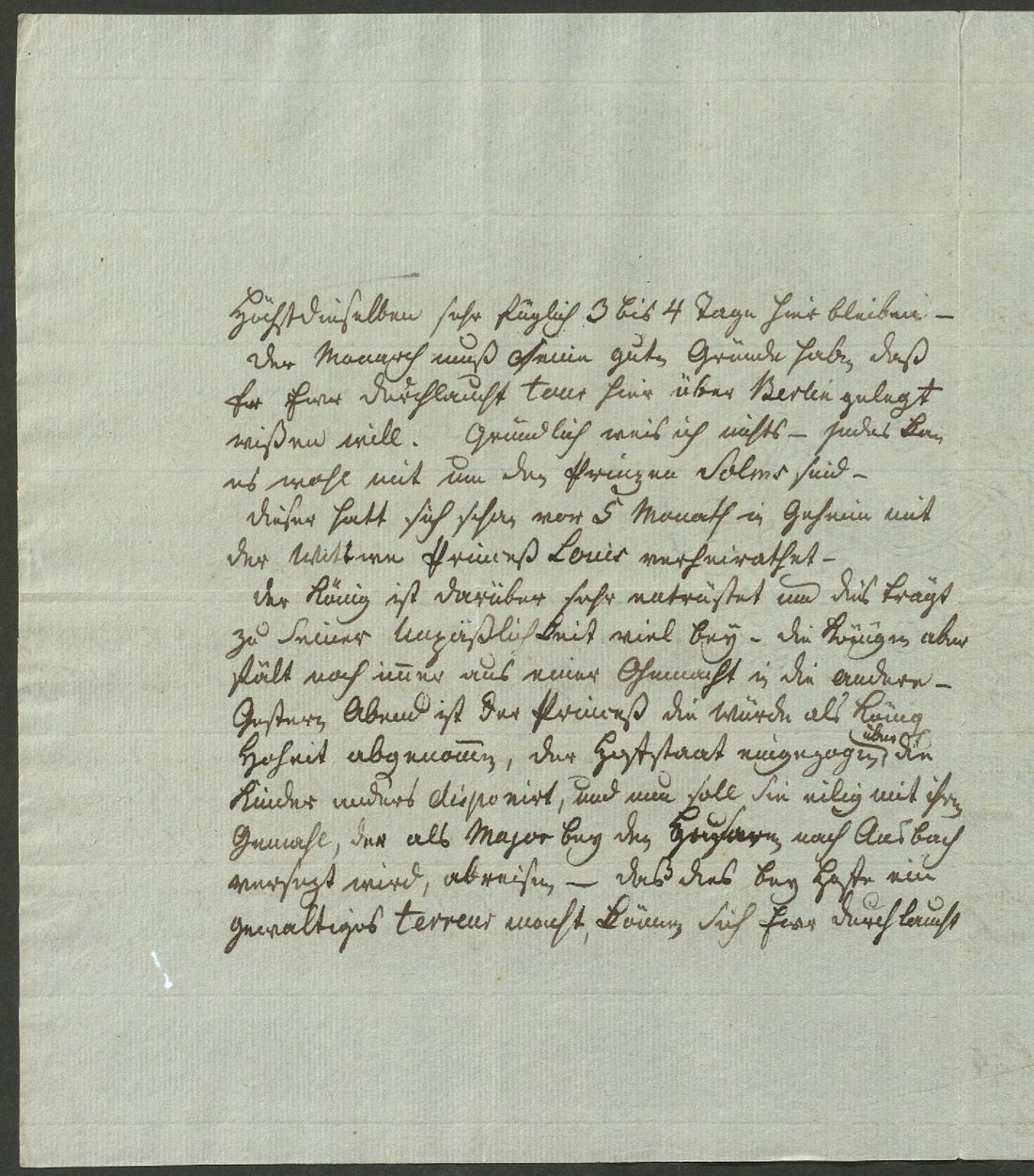 Manuscript page 2 of letter 98