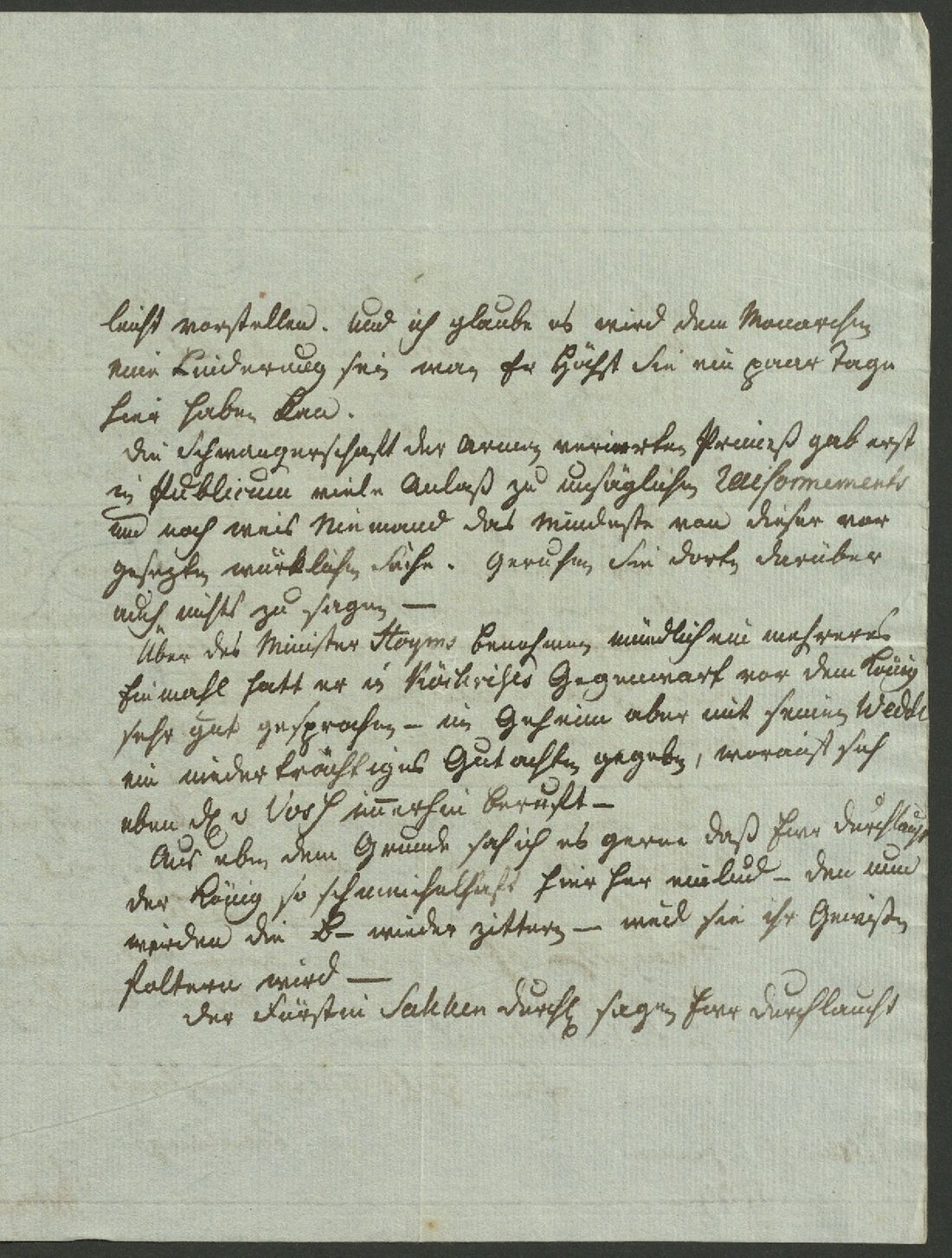 Manuscript page 3 of letter 98