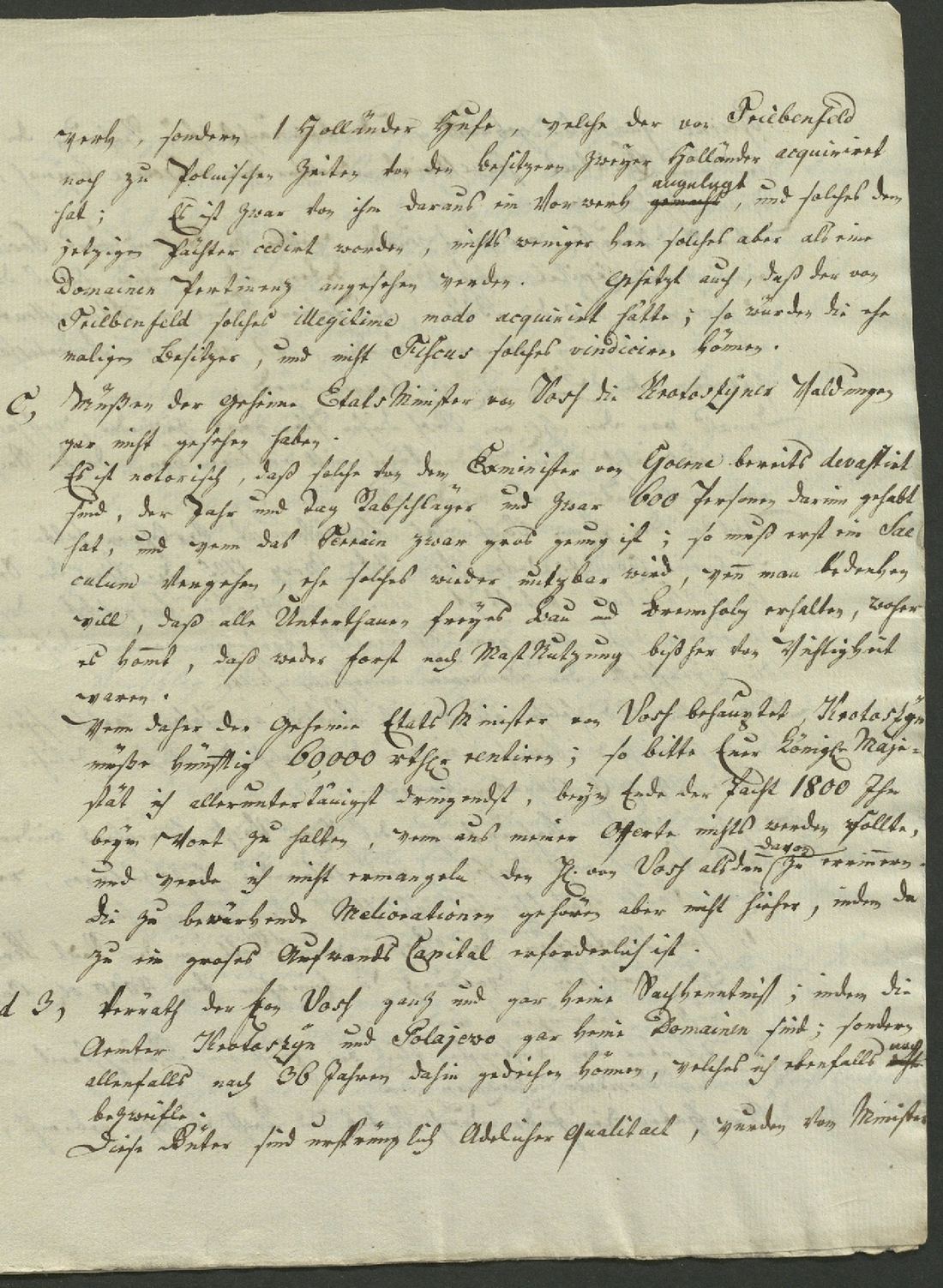 Manuscript page 3 of letter 101