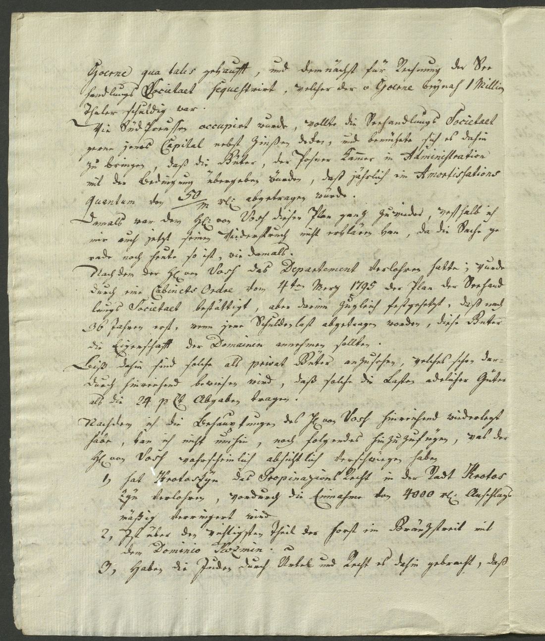 Manuscript page 4 of letter 101