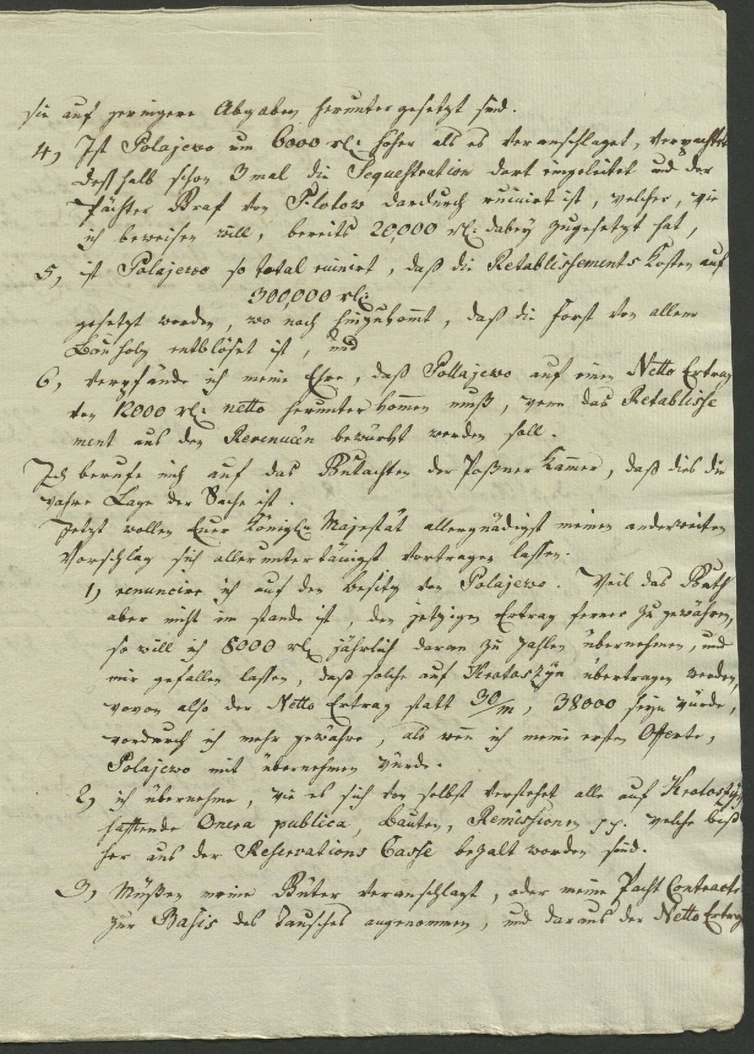 Manuscript page 5 of letter 101