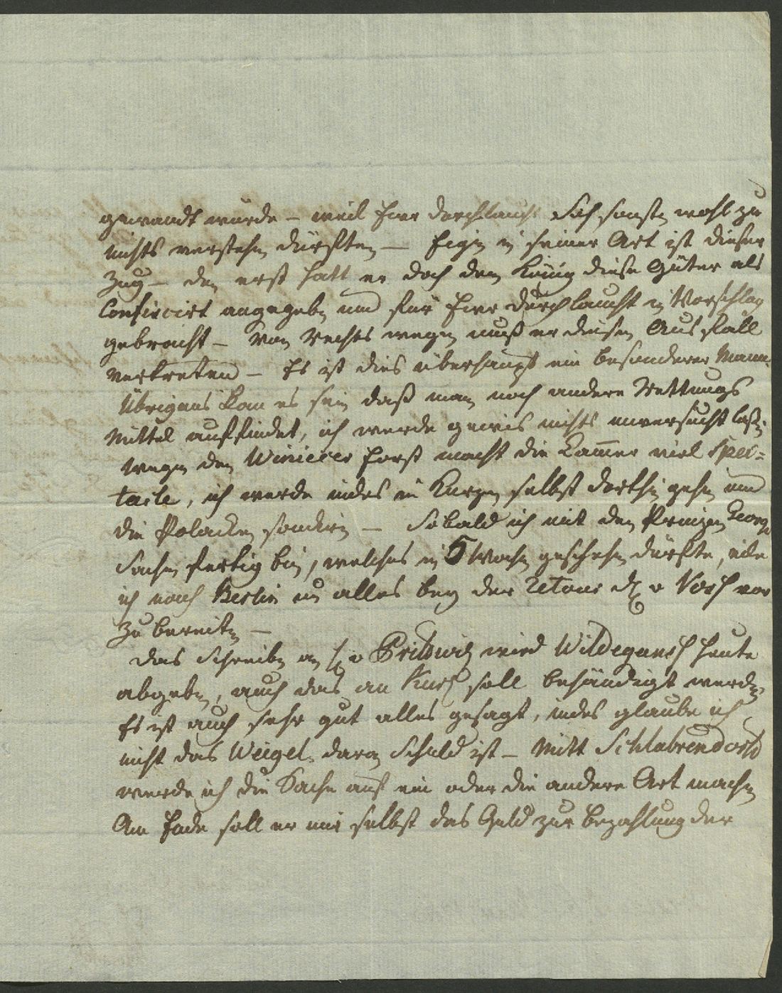 Manuscript page 3 of letter 102