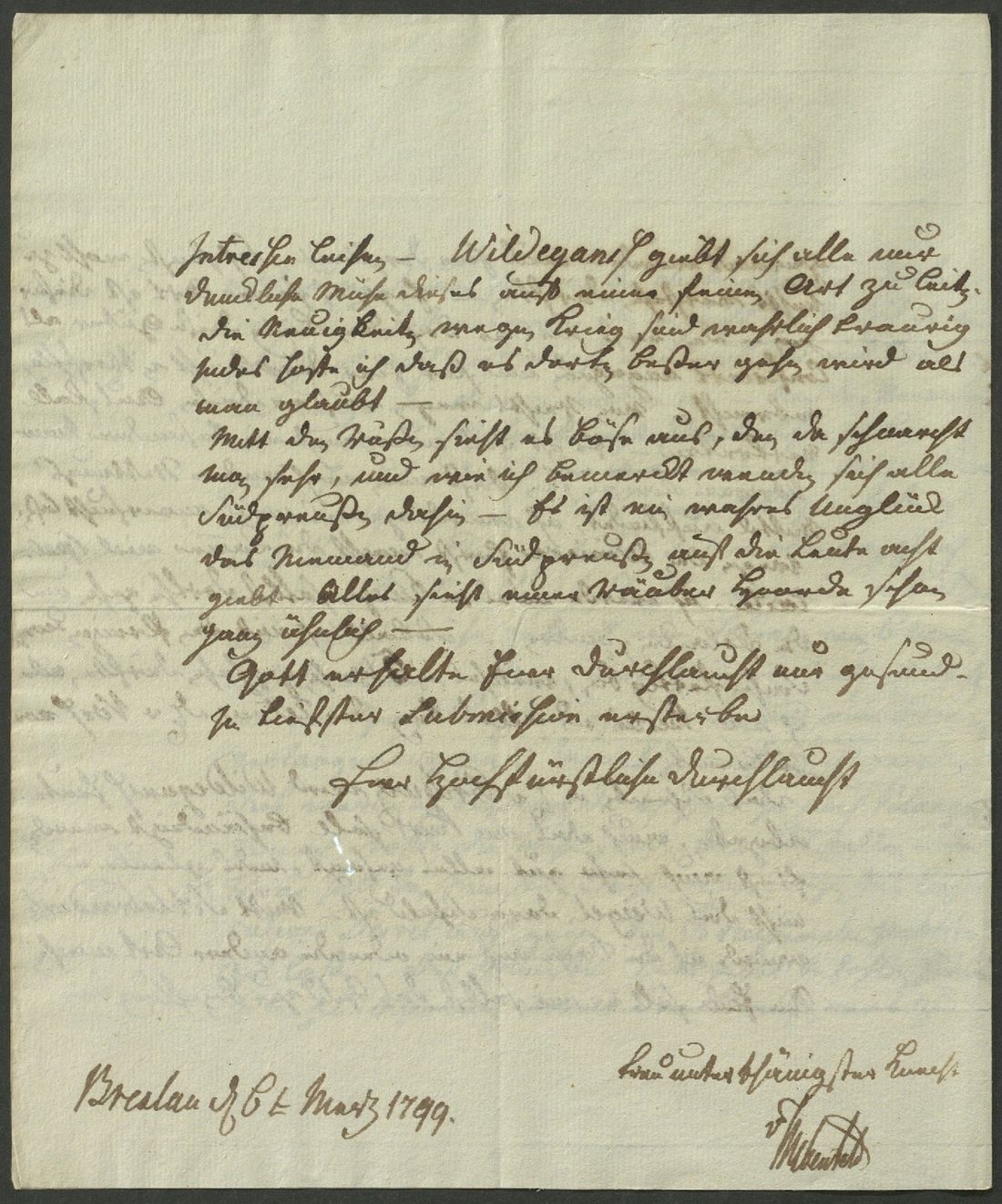Manuscript page 4 of letter 102