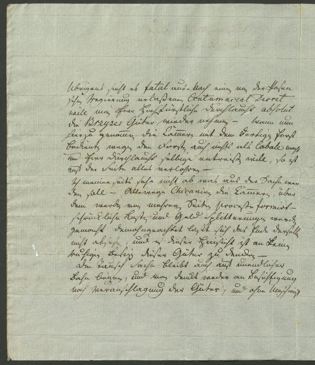 Manuscript page 2 of letter 106