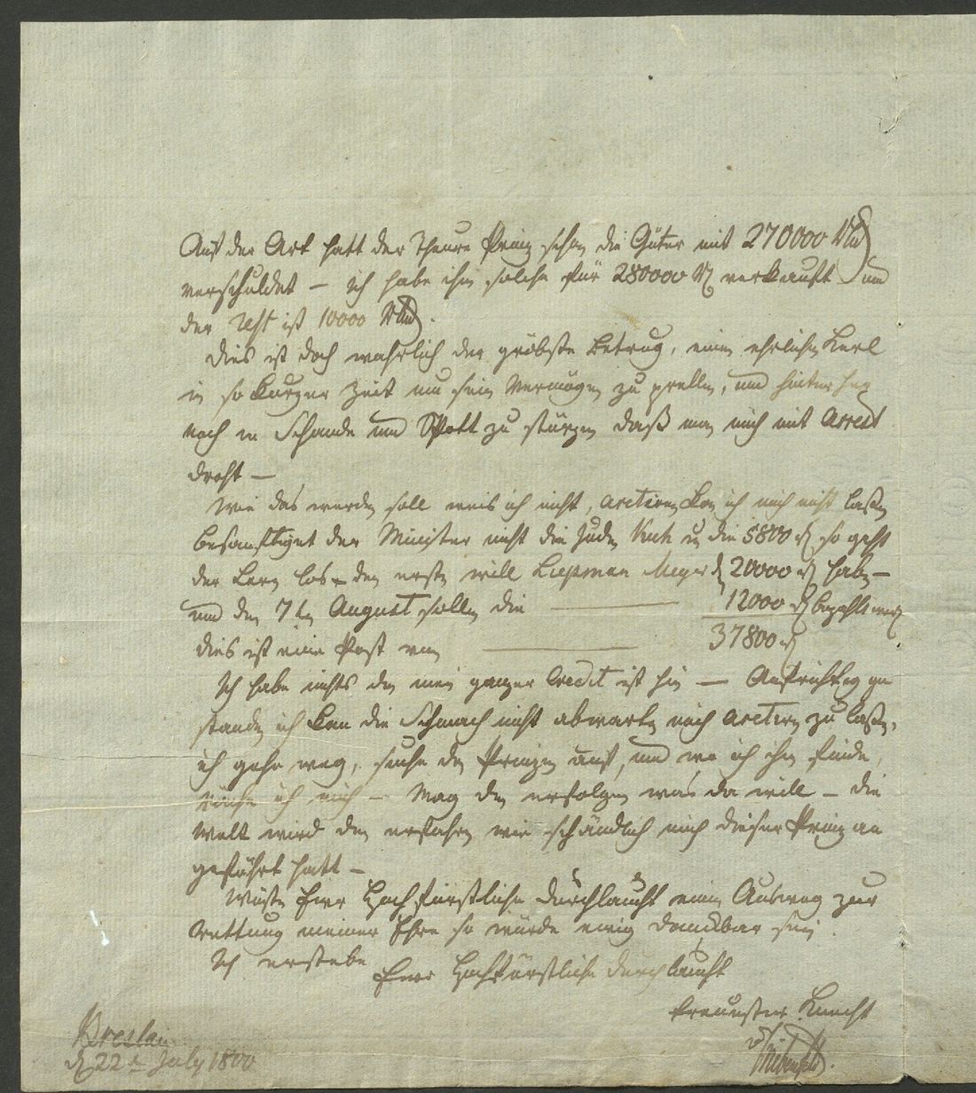 Manuscript page 2 of letter 108