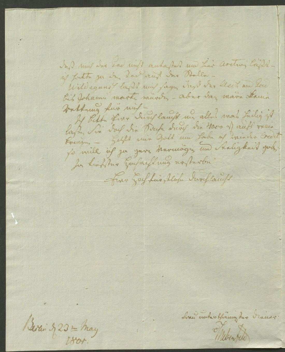 Manuscript page 2 of letter 113