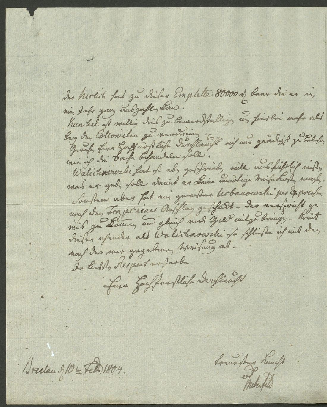 Manuscript page 2 of letter 118a