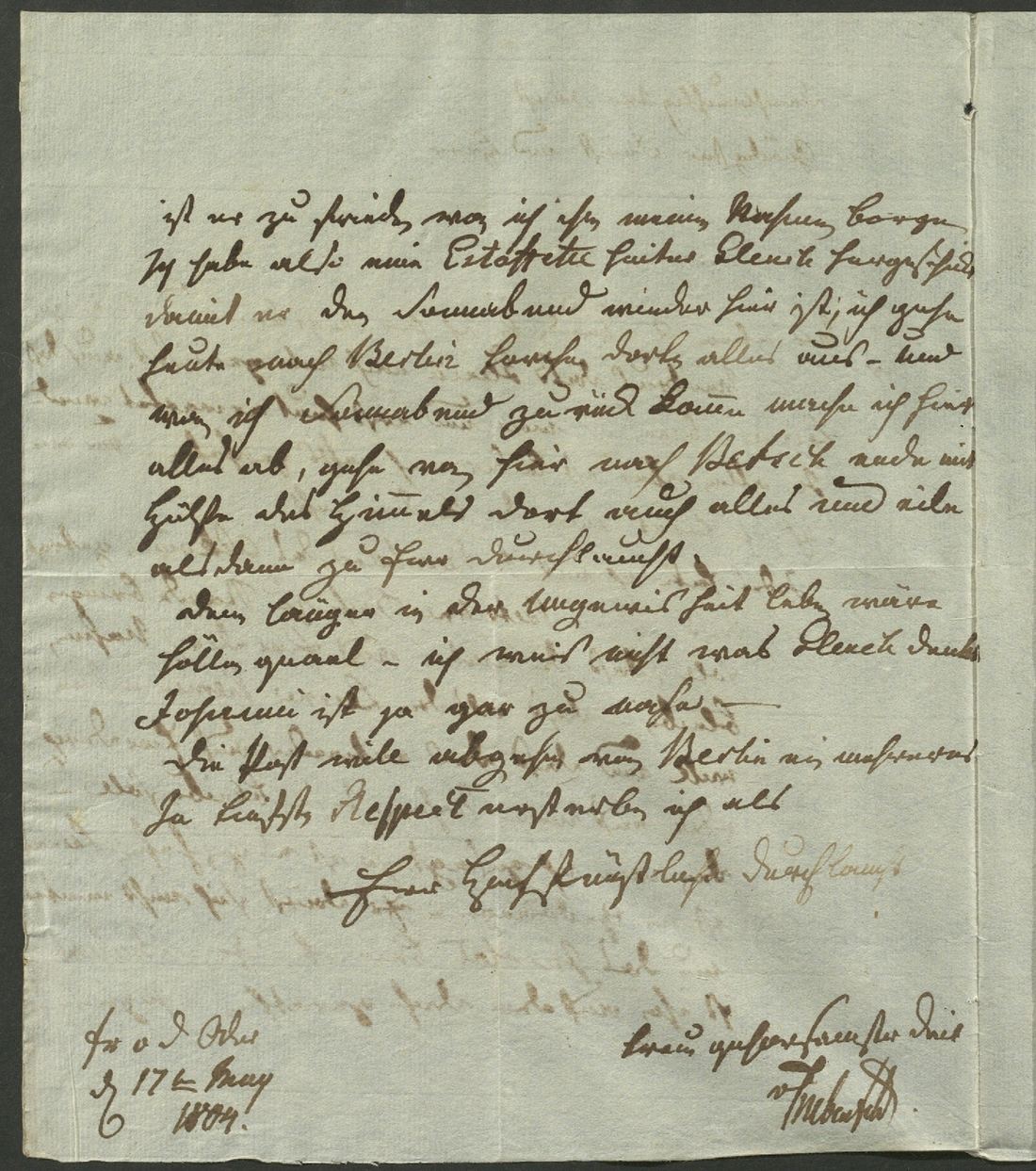 Manuscript page 2 of letter 130