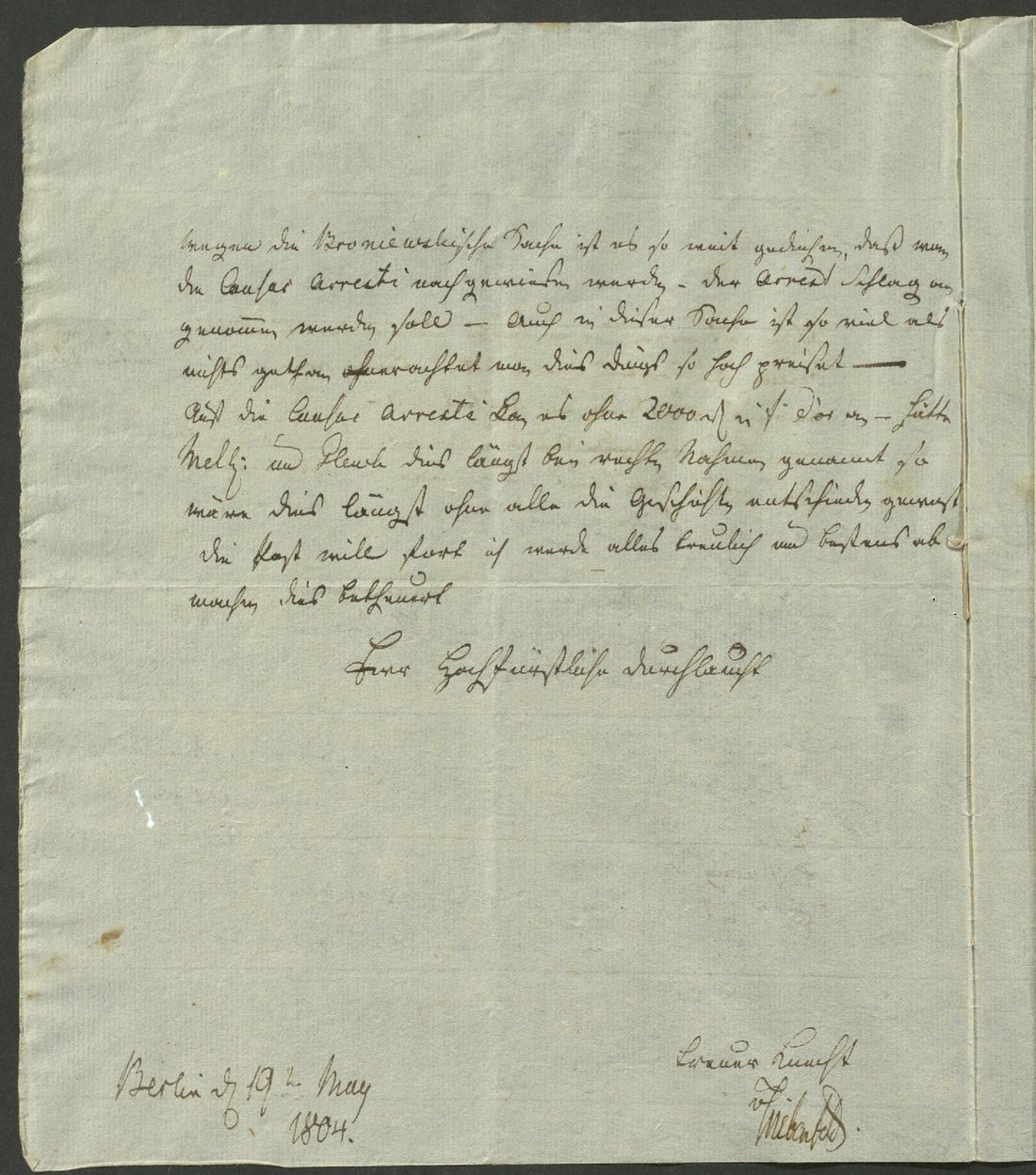Manuscript page 2 of letter 131
