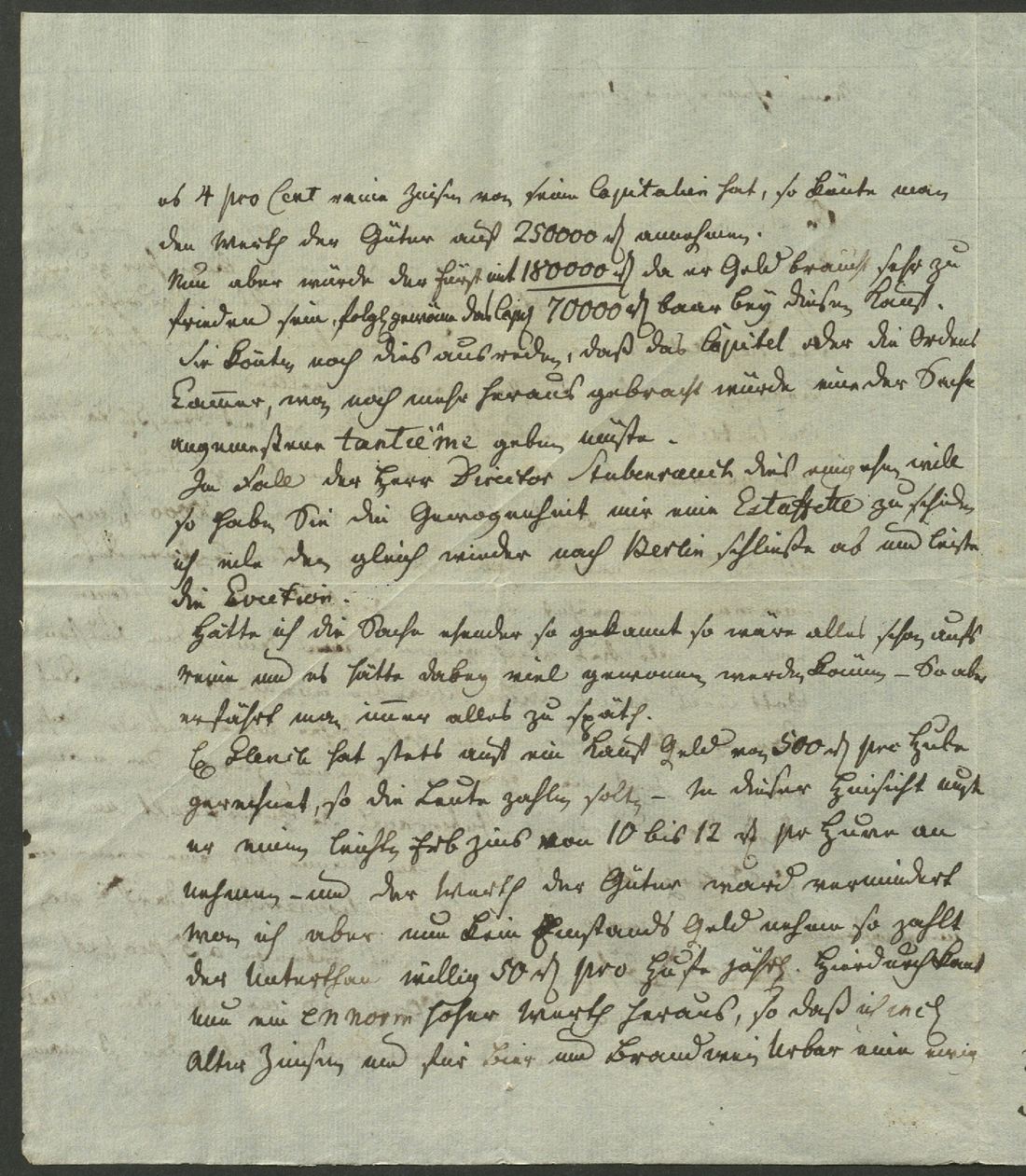 Manuscript page 2 of letter 132