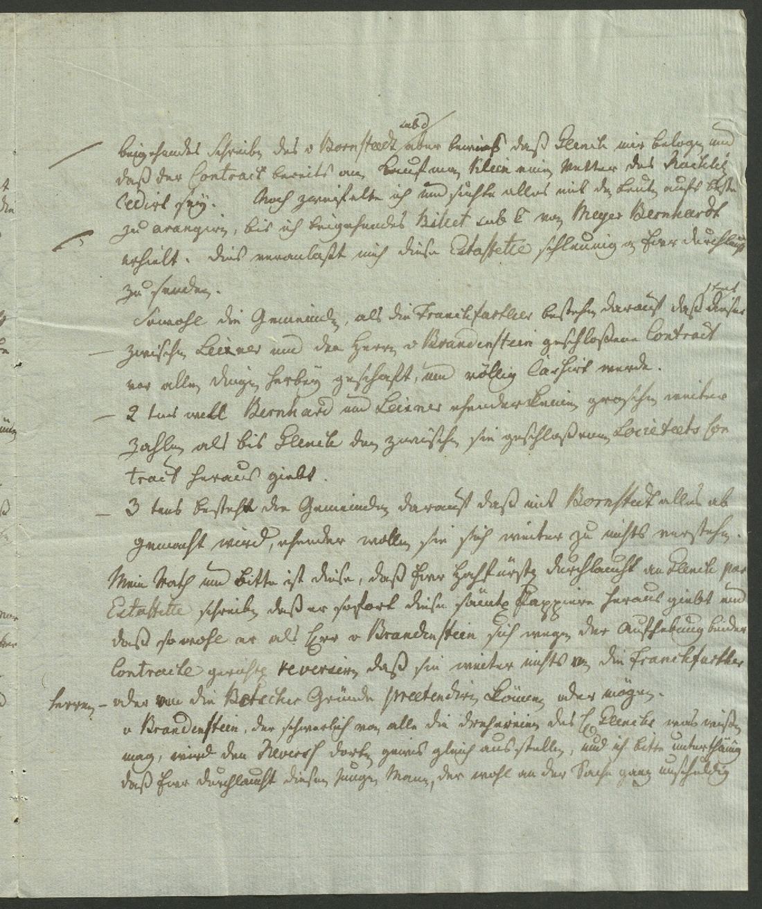 Manuscript page 3 of letter 140