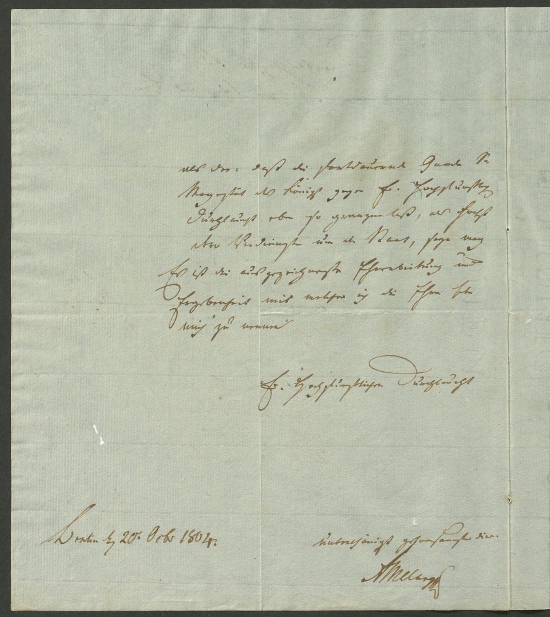 Manuscript page 2 of letter 143