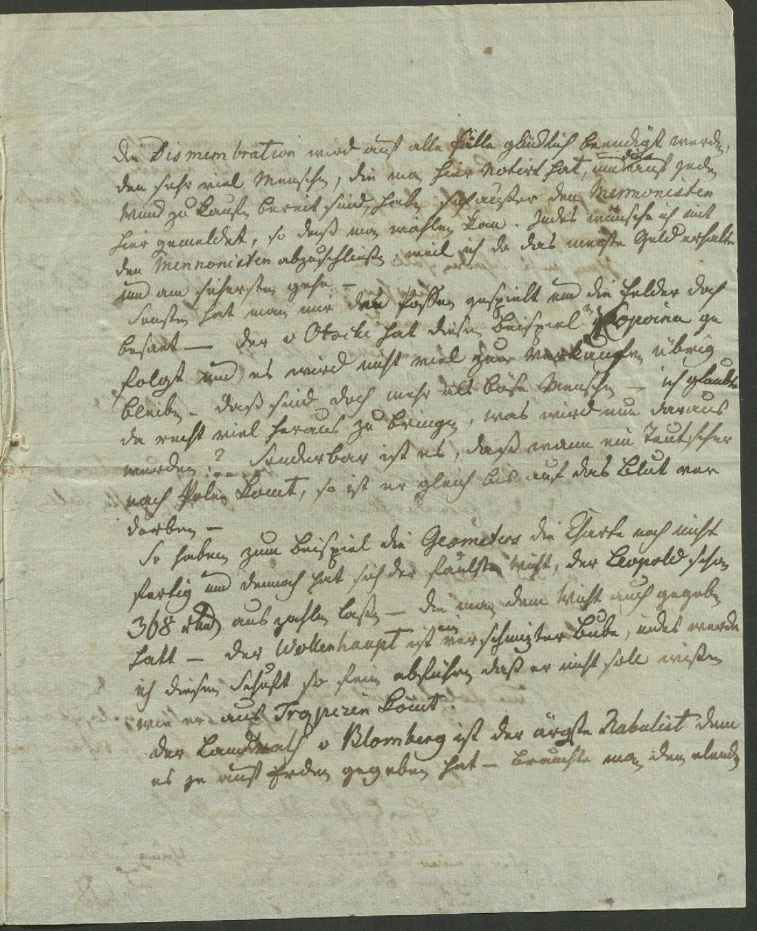 Manuscript page 3 of letter 146