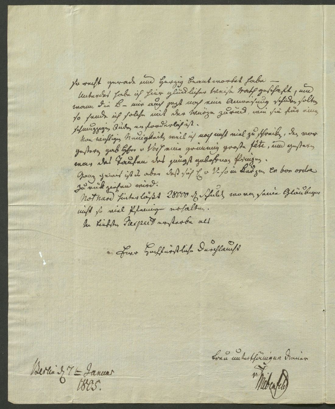 Manuscript page 2 of letter 152