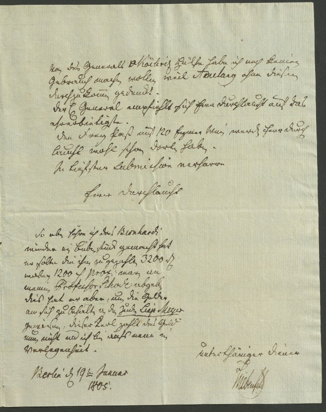 Manuscript page 4 of letter 156