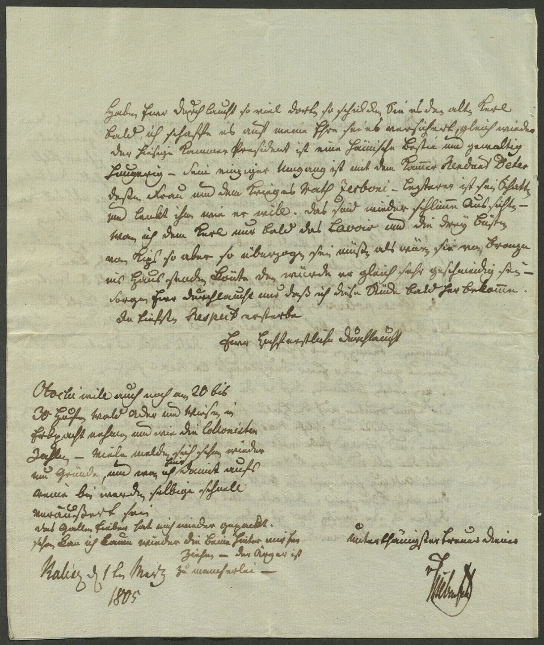 Manuscript page 4 of letter 163