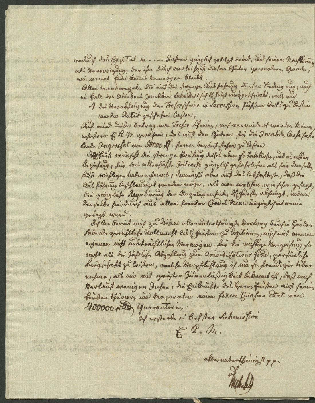 Manuscript page 4 of letter 179a