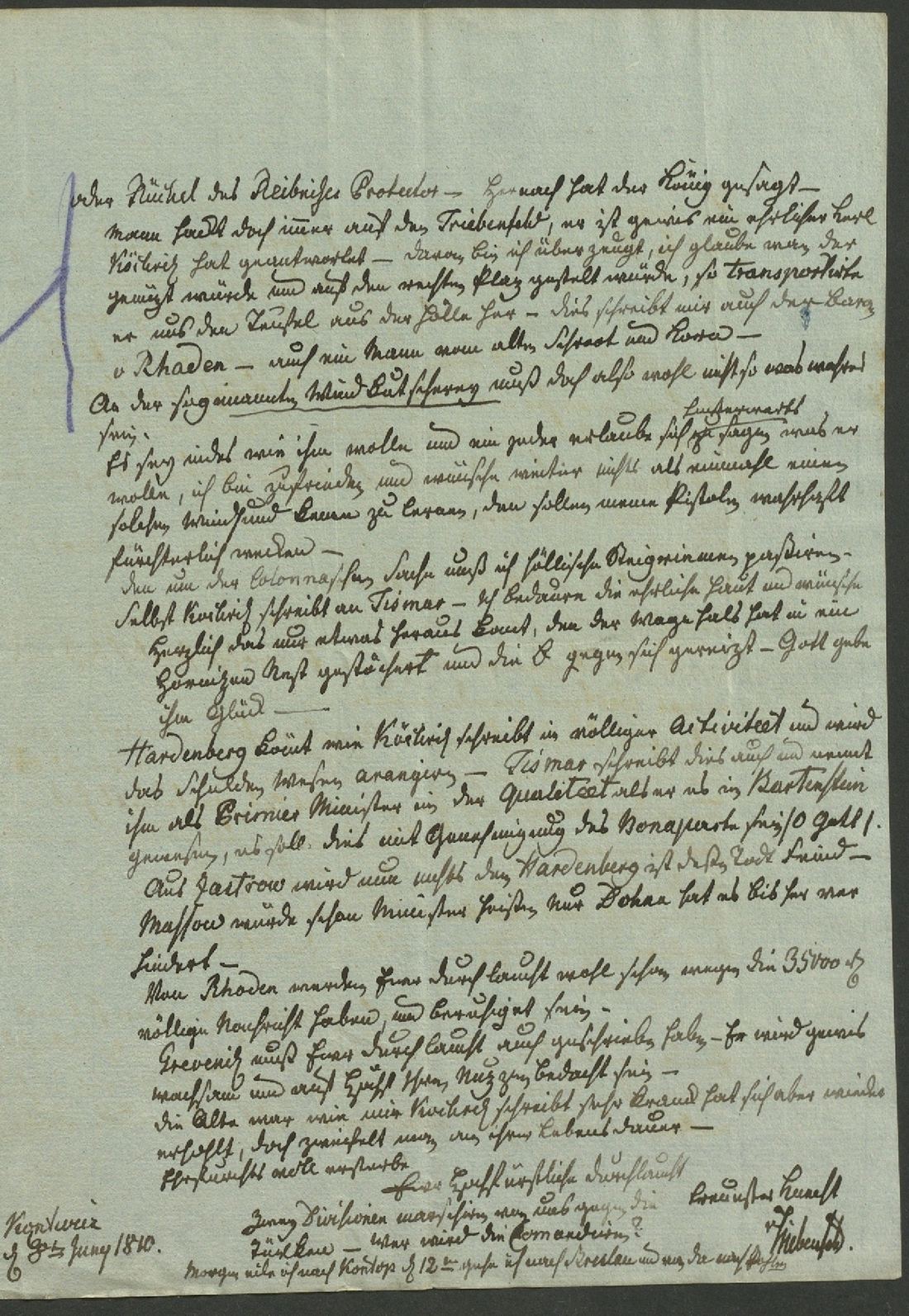 Manuscript page 3 of letter 198