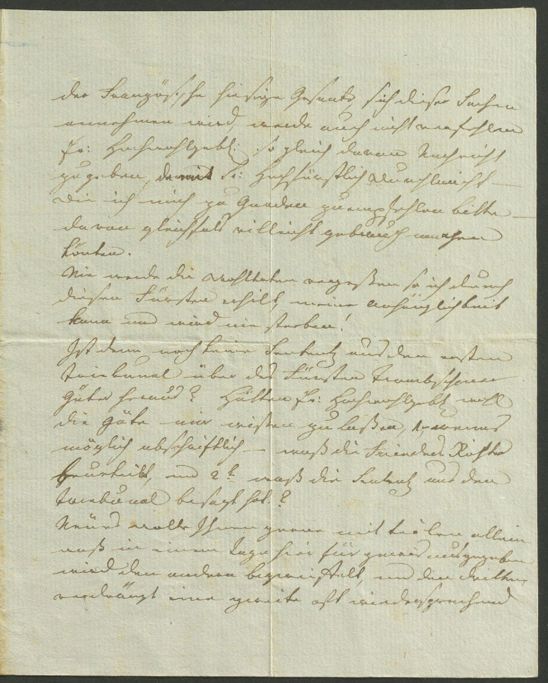 Manuscript page 3 of letter 217