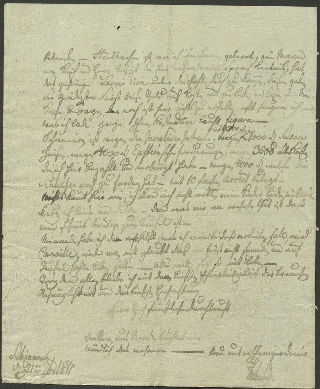 Manuscript page 4 of letter 218