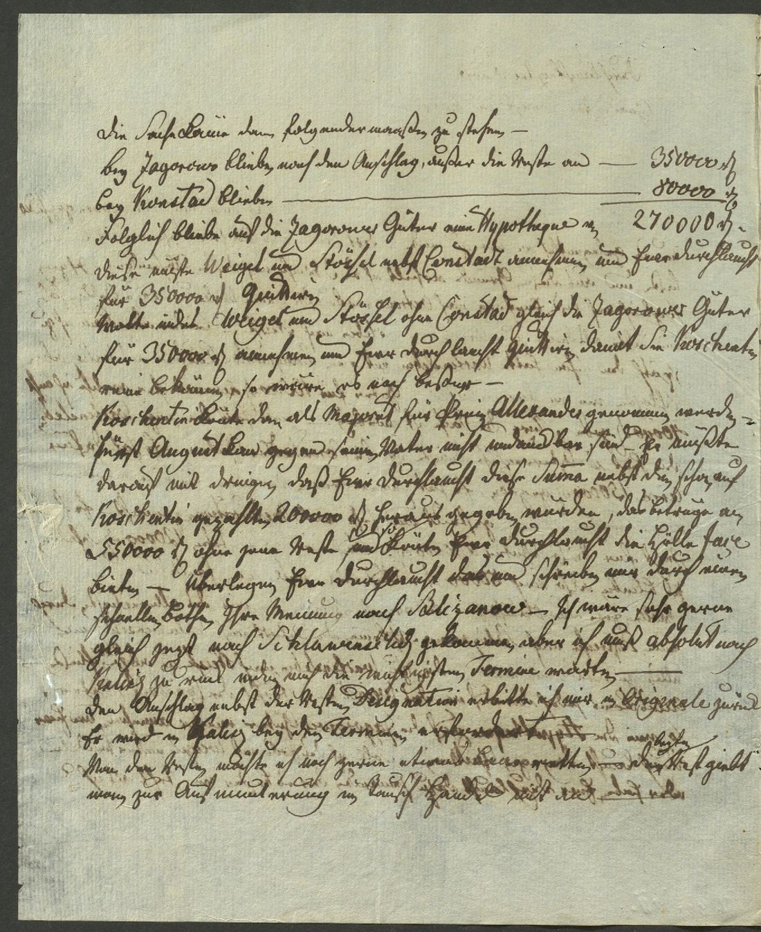 Manuscript page 2 of letter 220