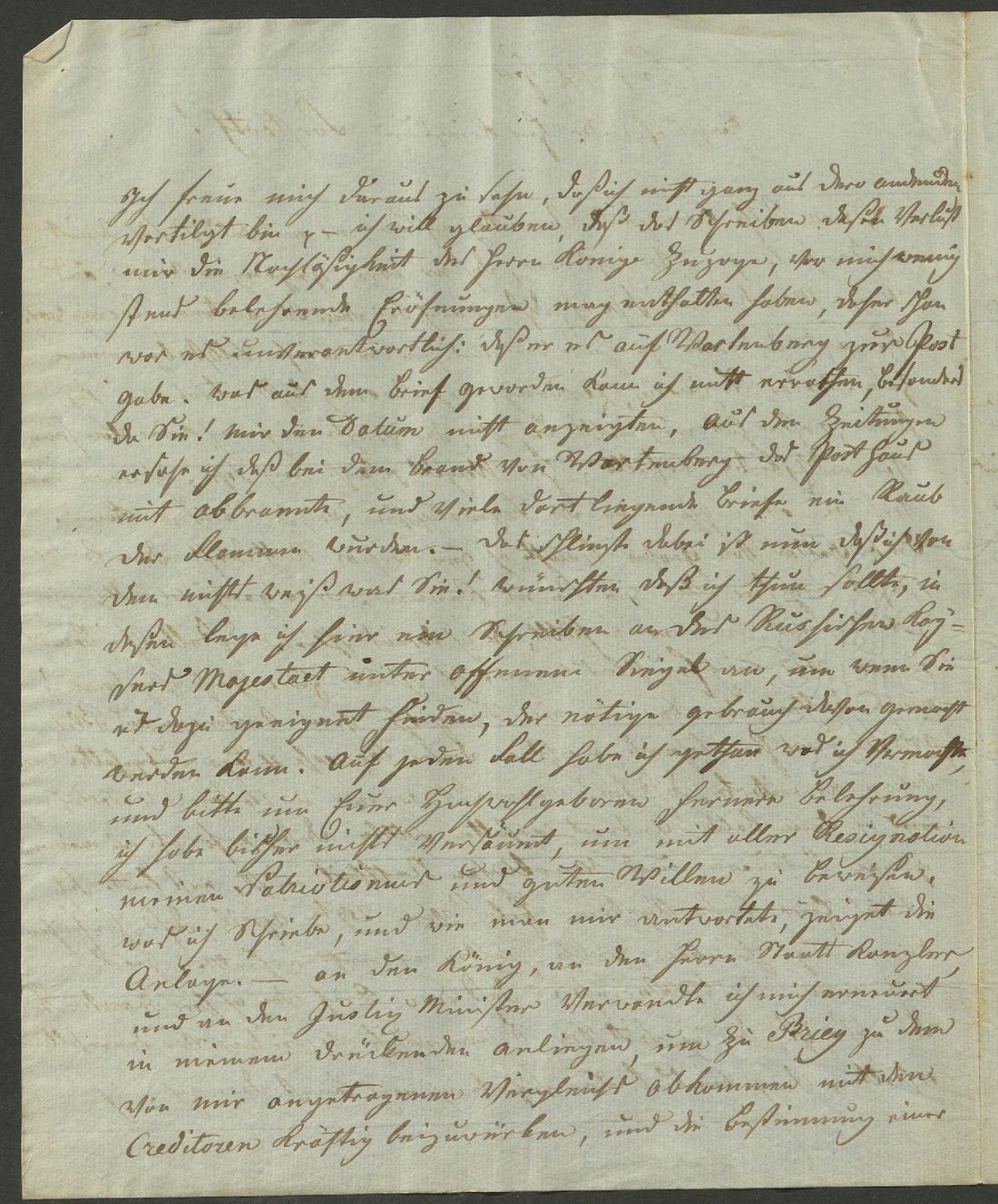 Manuscript page 2 of letter 238