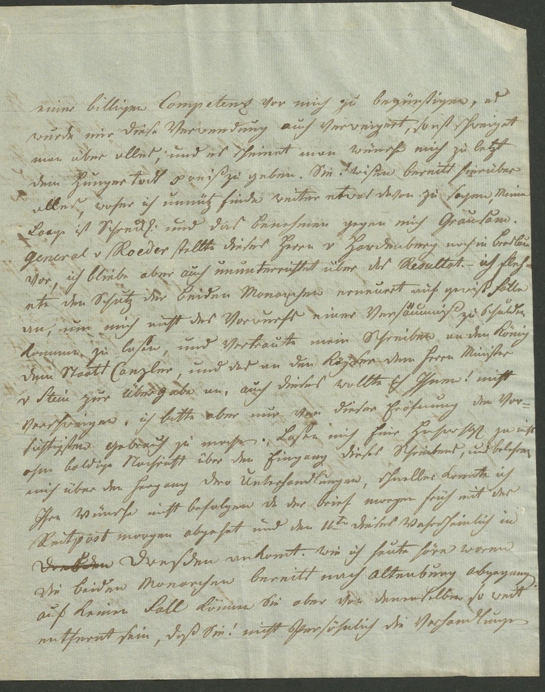 Manuscript page 3 of letter 238