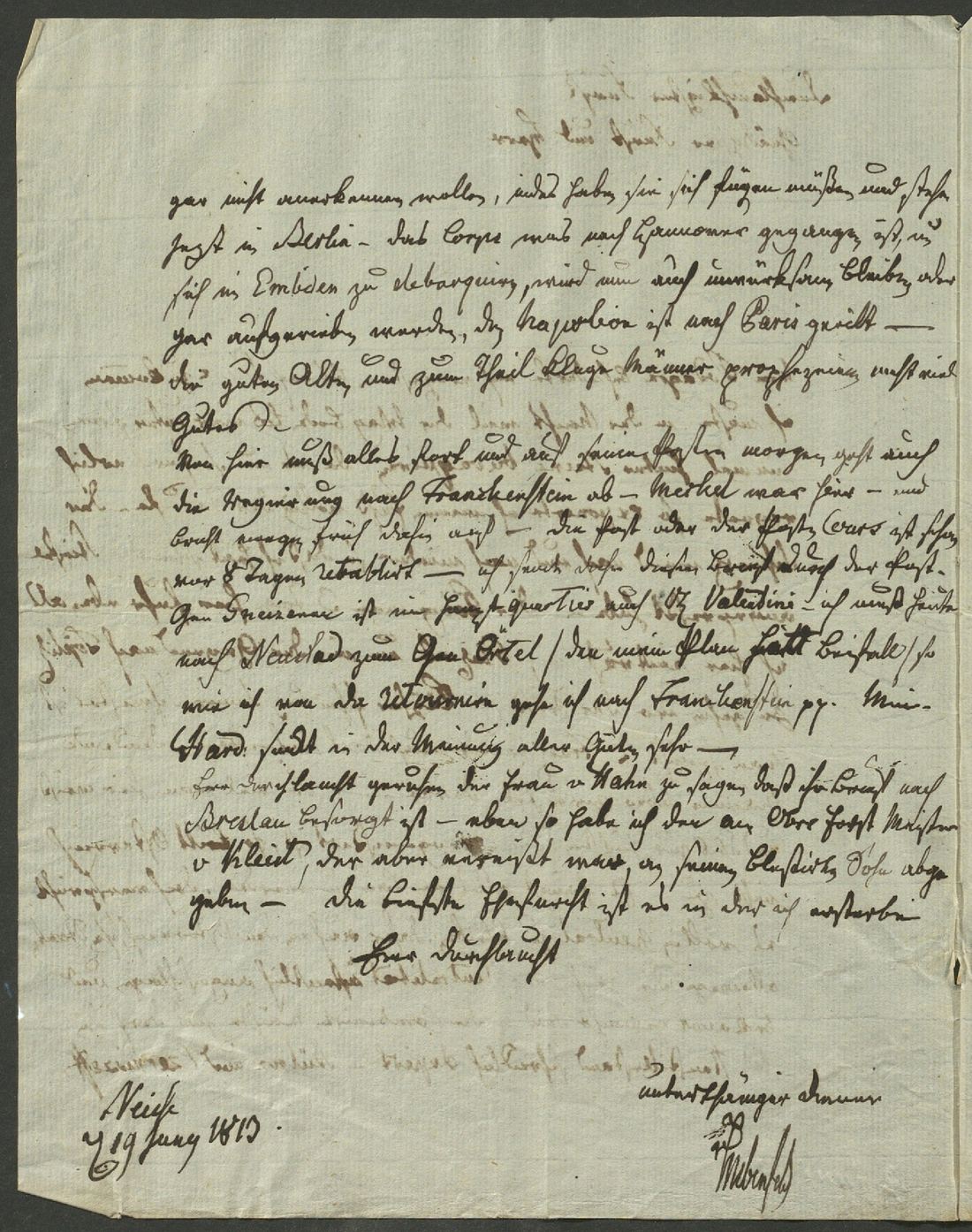 Manuscript page 2 of letter 239