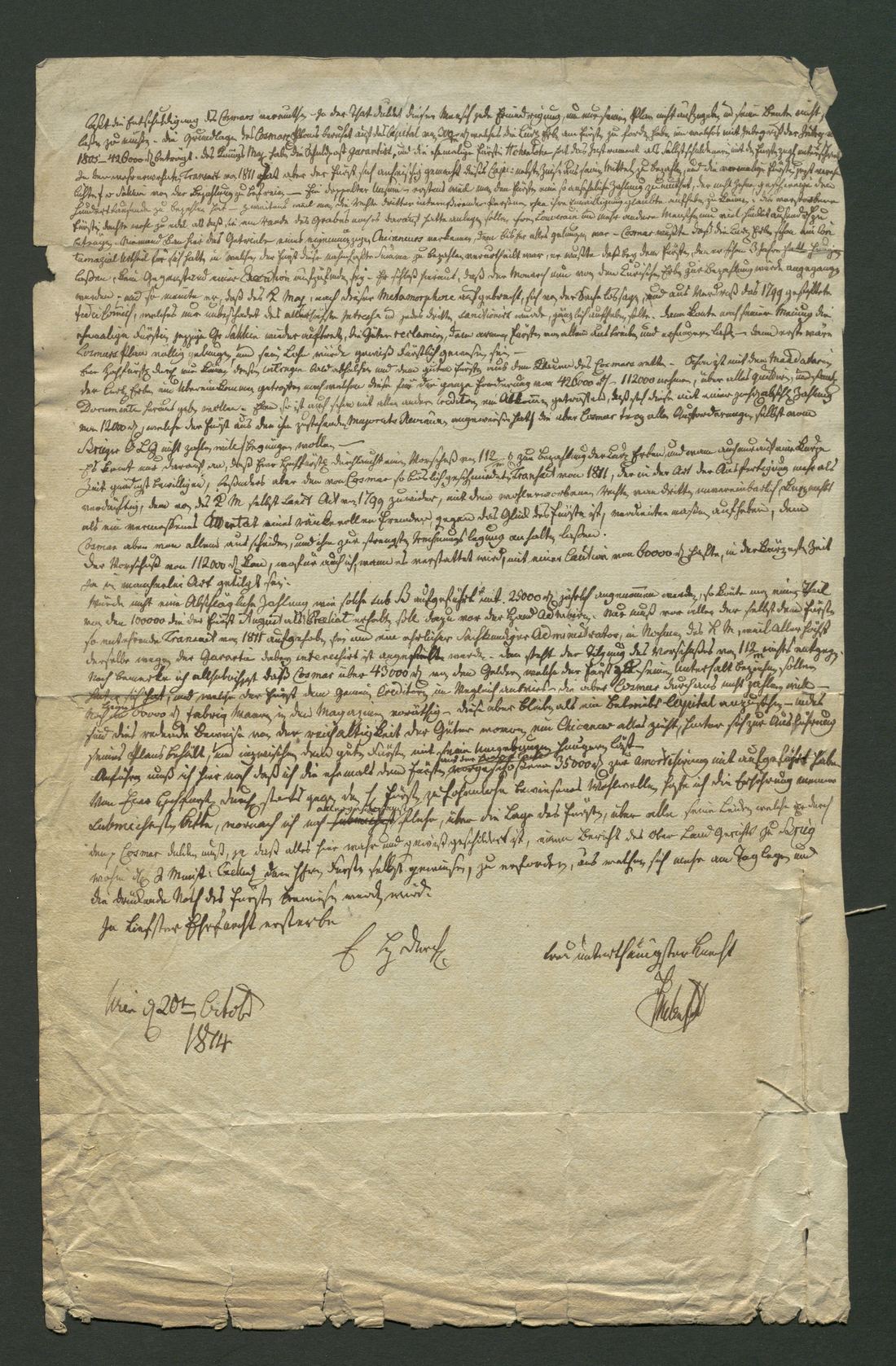Manuscript page 2 of letter 245