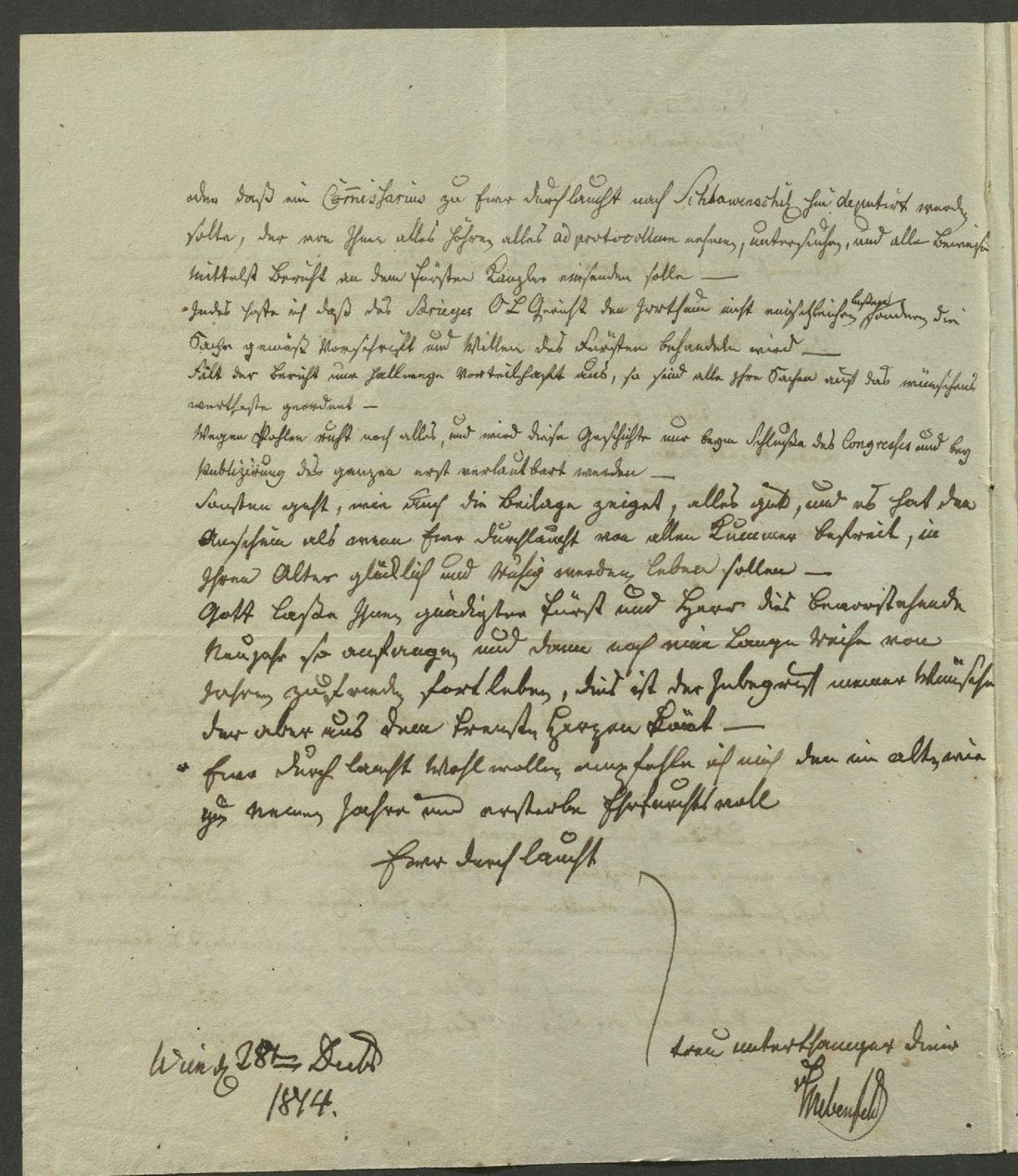 Manuscript page 2 of letter 263